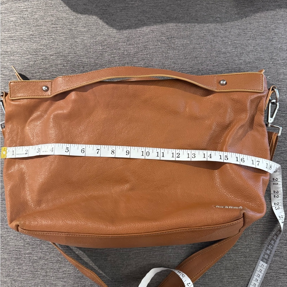 RUDSAK Genuine Leather Ladies Satchel Hand bag Shoulder bag in Brown. - Picture 12 of 16